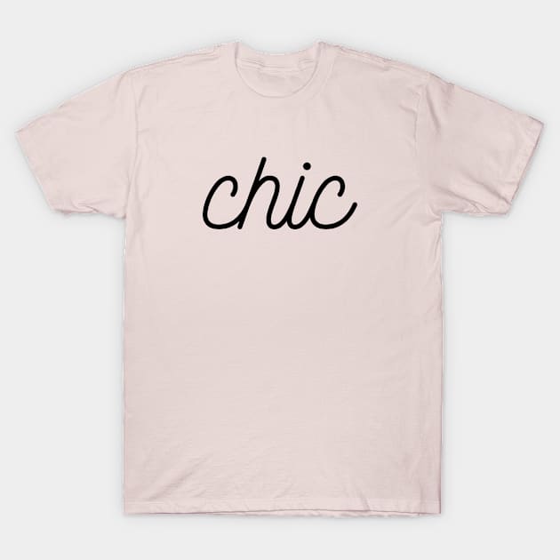 CHIC. T-Shirt by Andreeastore  